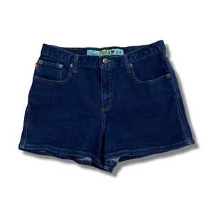 Vintage y2k MUDD dark denim shorts